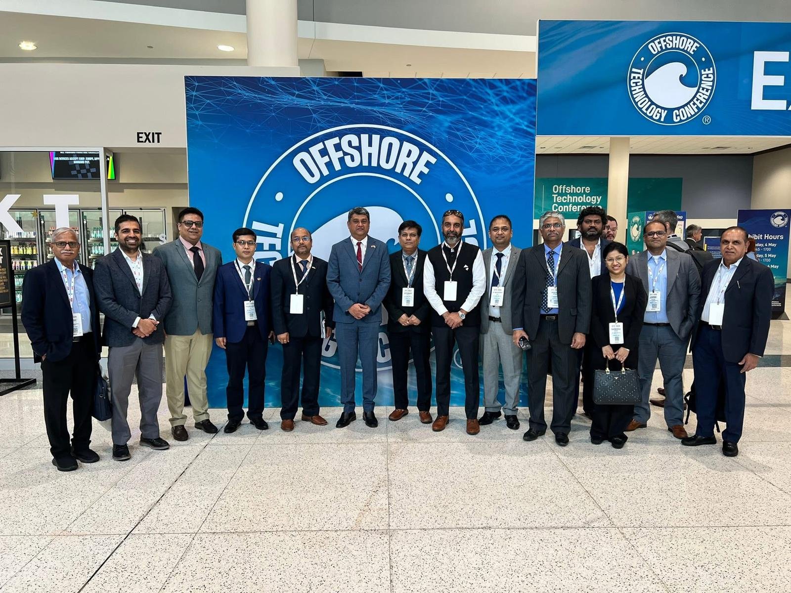 Consul General Mr. D C Manjunath visited Offshore Technology Conference OTC 2026 and interacted with exhibitors specifically with Indian and Indian‑American companies participating in the conference as part of the Consulate’s ongoing outreach to support Indian industry and professionals in the energy sector